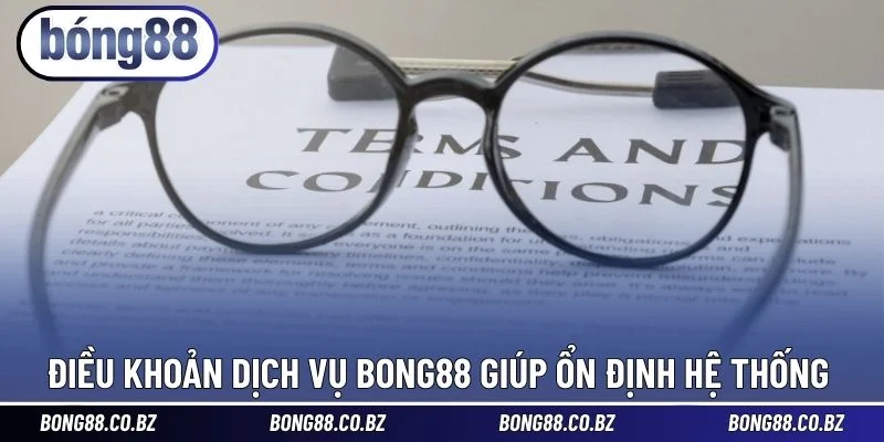 Điều khoản dịch vụ BONG88 giúp ổn định hệ thống 